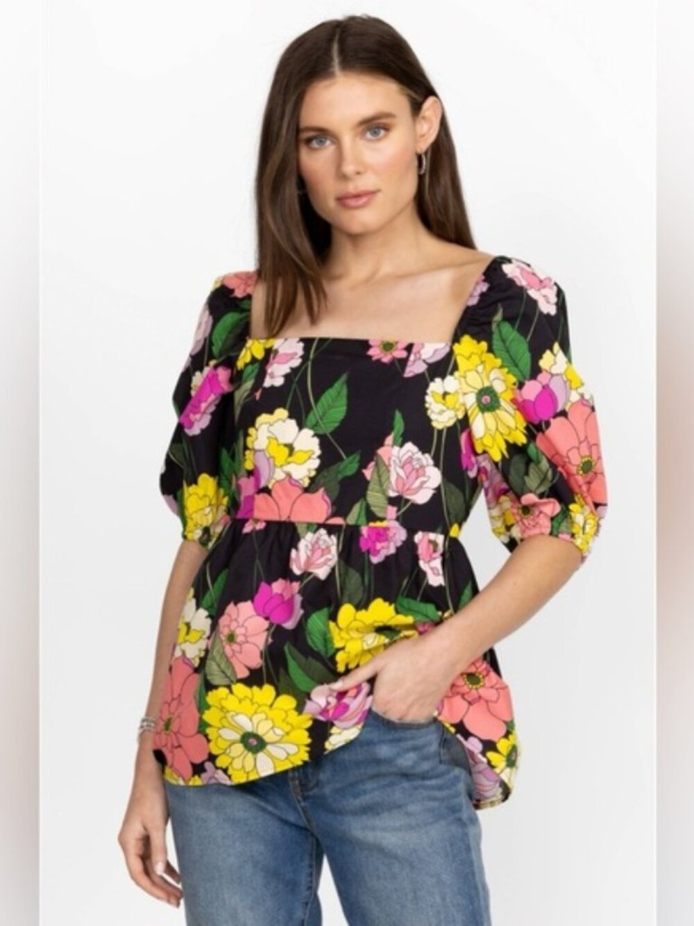 Johnny Was Marisol Blouse Sz S NWT